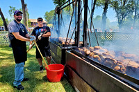 Barbecue and Horseshoe Contest
